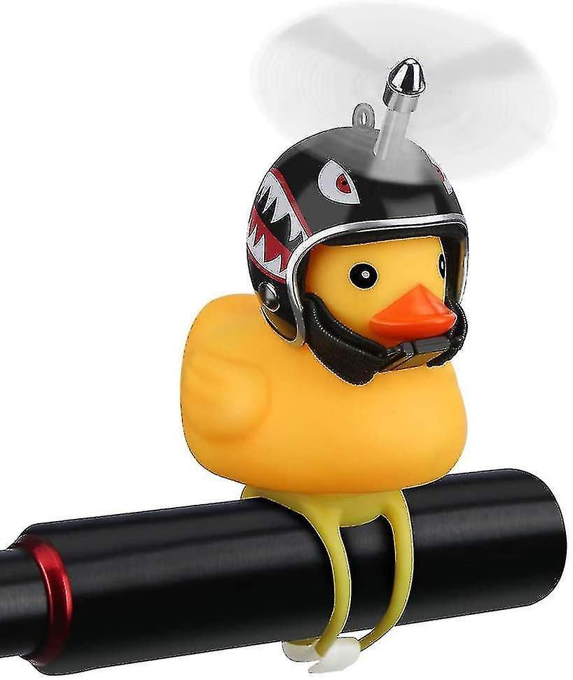 Niutu0 Duck Bike Bell, Rubber Duck Bike Accessories With Led Light Kit