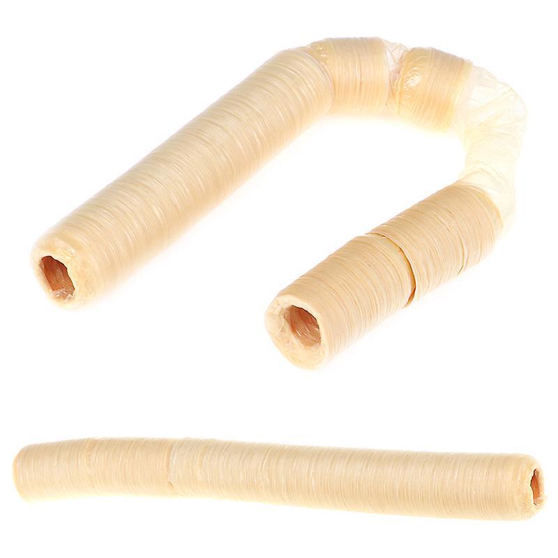 Unbrand 14m Collagen Sausage Casing Skins 22mm Long Small Breakfast Sausages Tools Beige