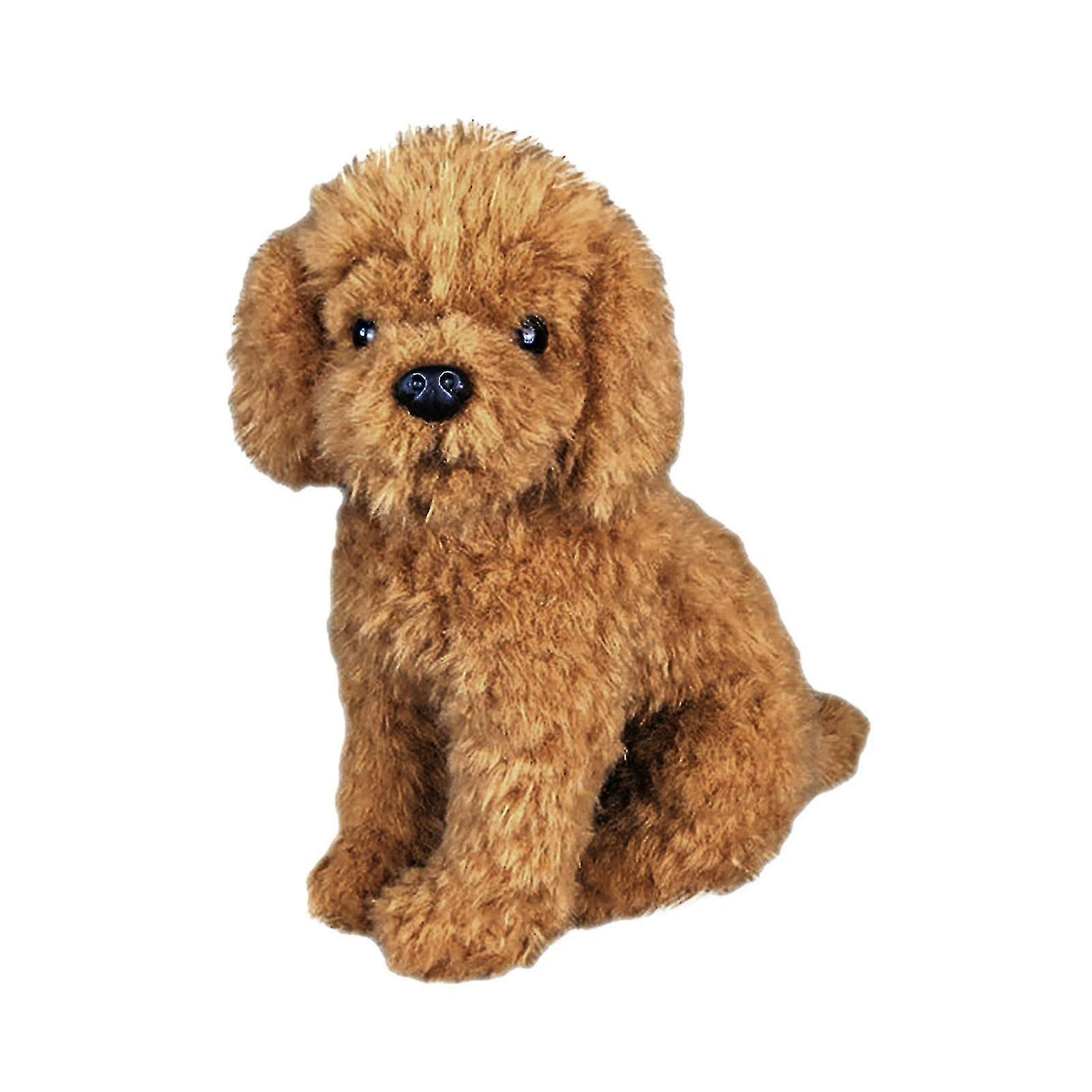 Cryin Realistic Plush Toy Dog Labradoodle Dog Plush Stuffed Animal For Kids