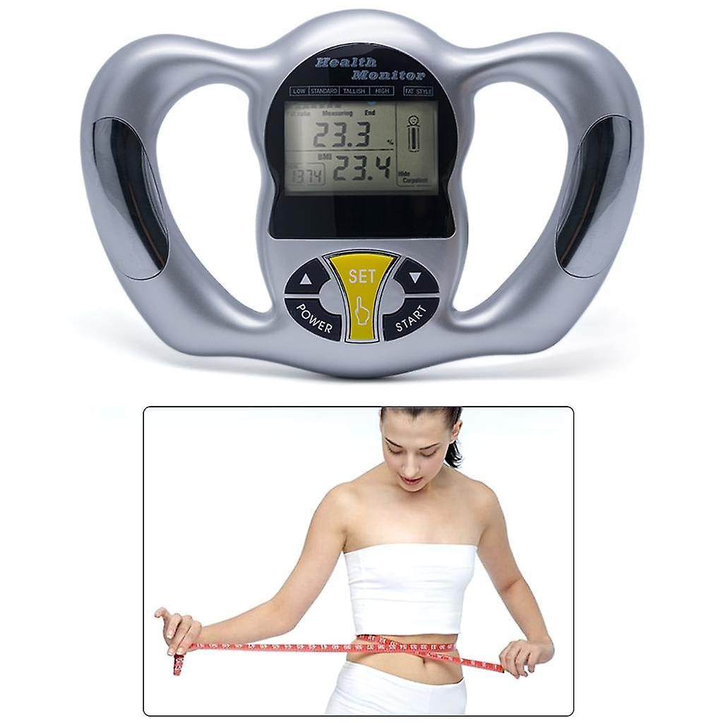 Fat Loss Monitor, Handheld Measuring Bmi Mass Index Body Fat Analyzer