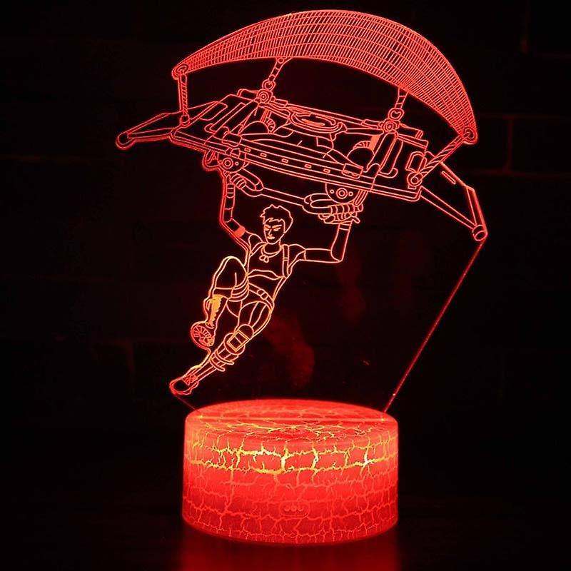 Slowmoose 3d Stereoscopic Visual Pattern And Lighting Effects-led Night Lamp crack base rc