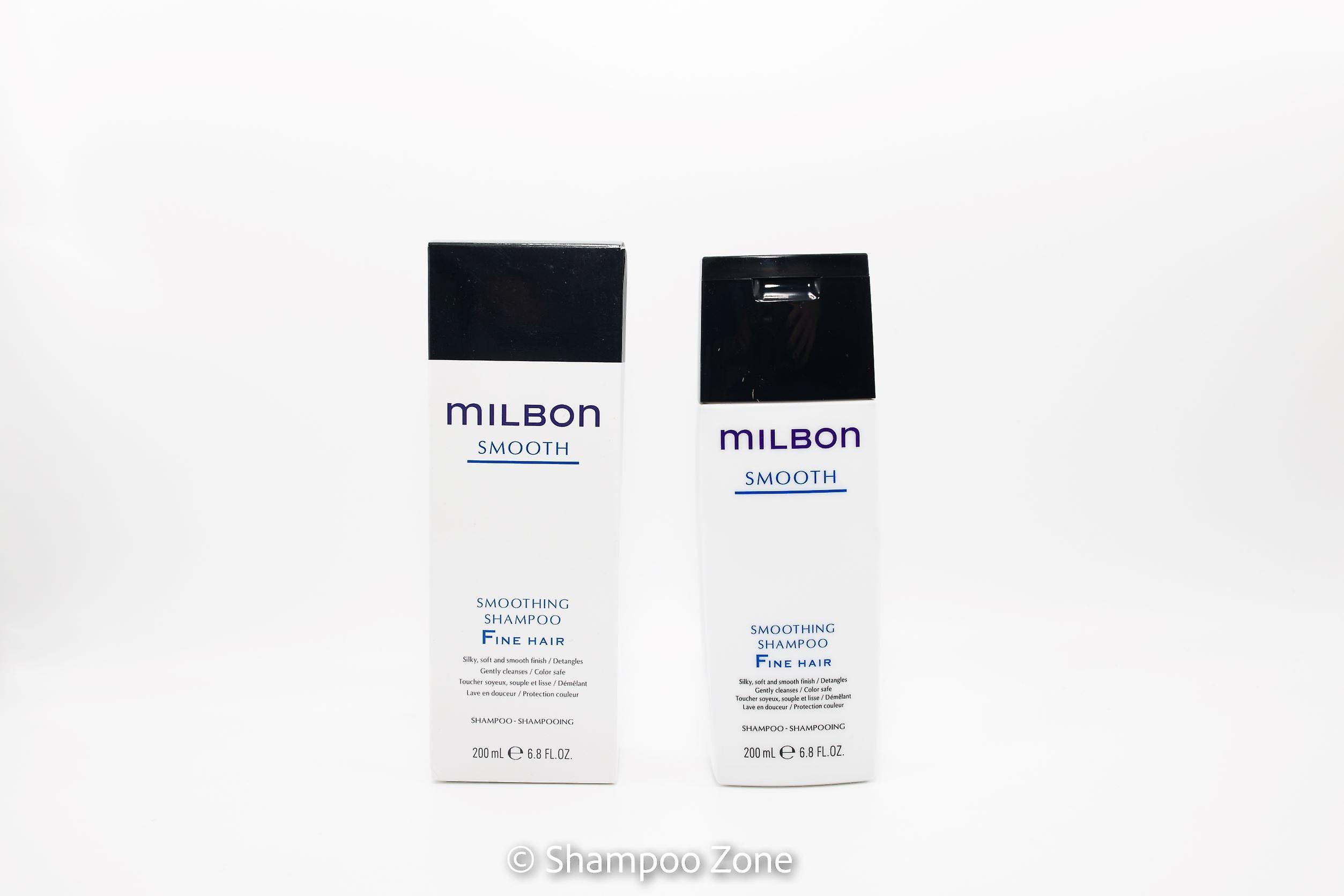 Milbon smooth smoothing shampoo fine hair 6.8 oz