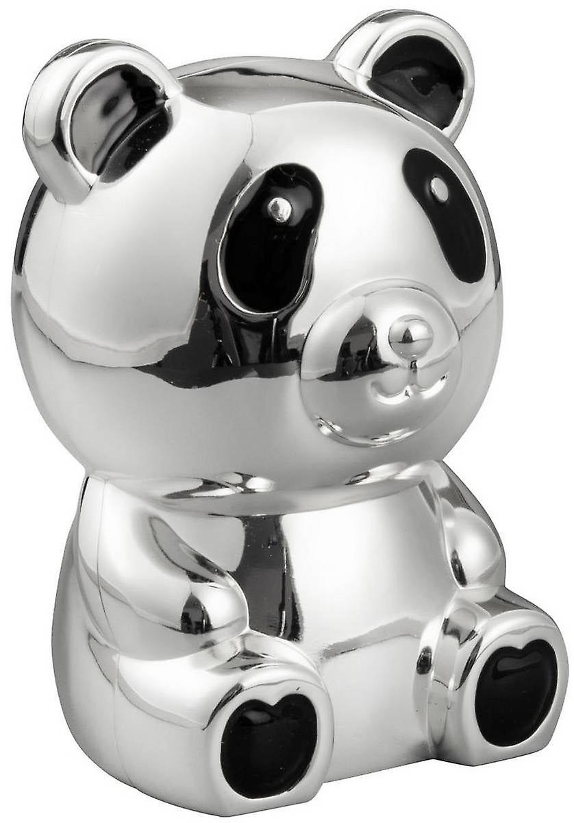 Orton West Panda Money Box - Silver