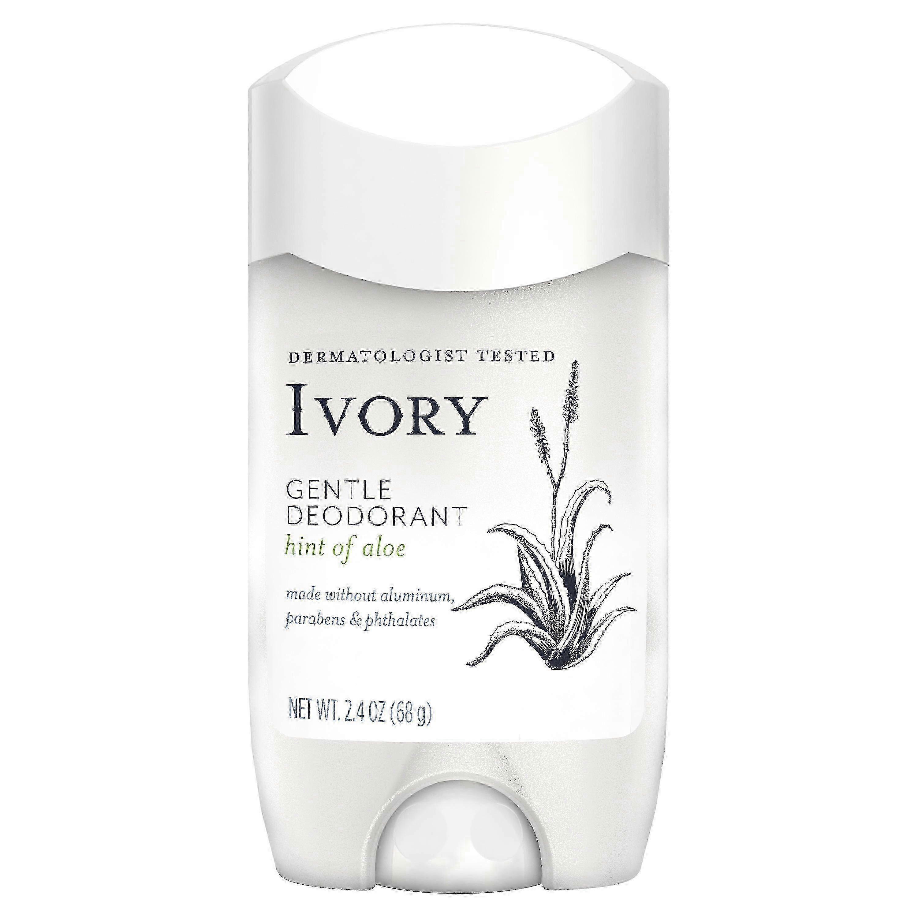 Ivory Gentle Aluminum-free Deodorant, Hint Of Aloe, 2.4 Oz