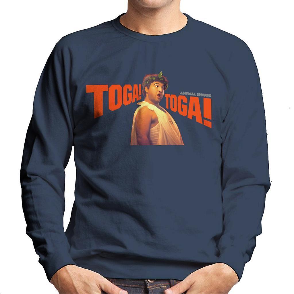 Animal House Bluto Toga Toga Men's Sweatshirt Navy Blue Medium