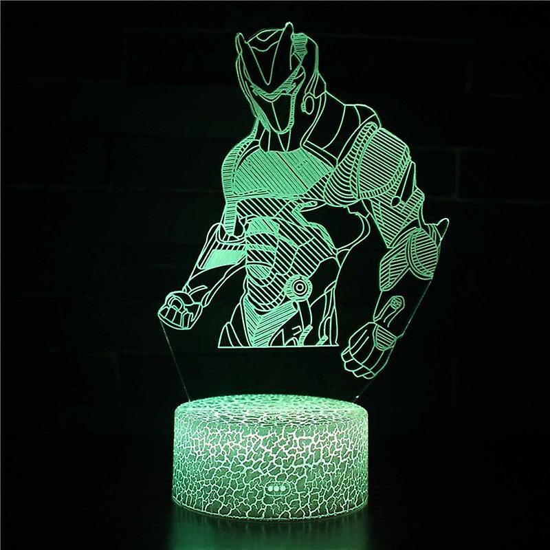 Slowmoose 3d Stereoscopic Visual Pattern And Lighting Effects-led Night Lamp black base rc