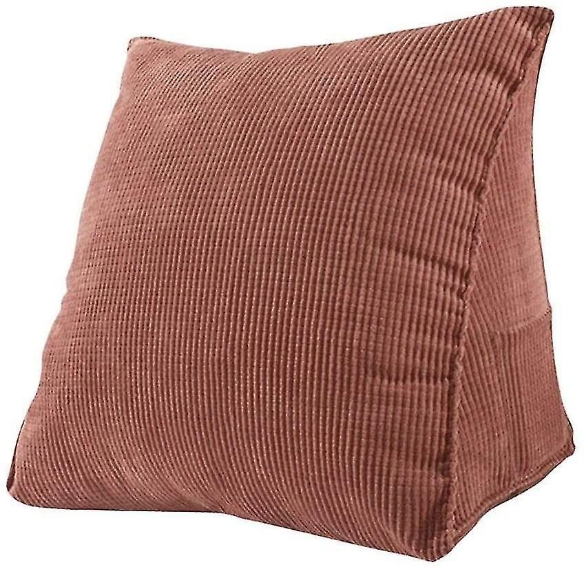 Mikasa Wedge Pillow For Reading And Watching In Bed Brown