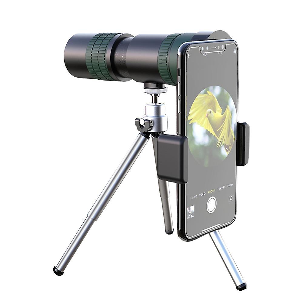 APEXEL Portable Monocular Telescope 8X-24X Zoom BAK4 Prism FMC Lens with Smartphone Holder & Tripod