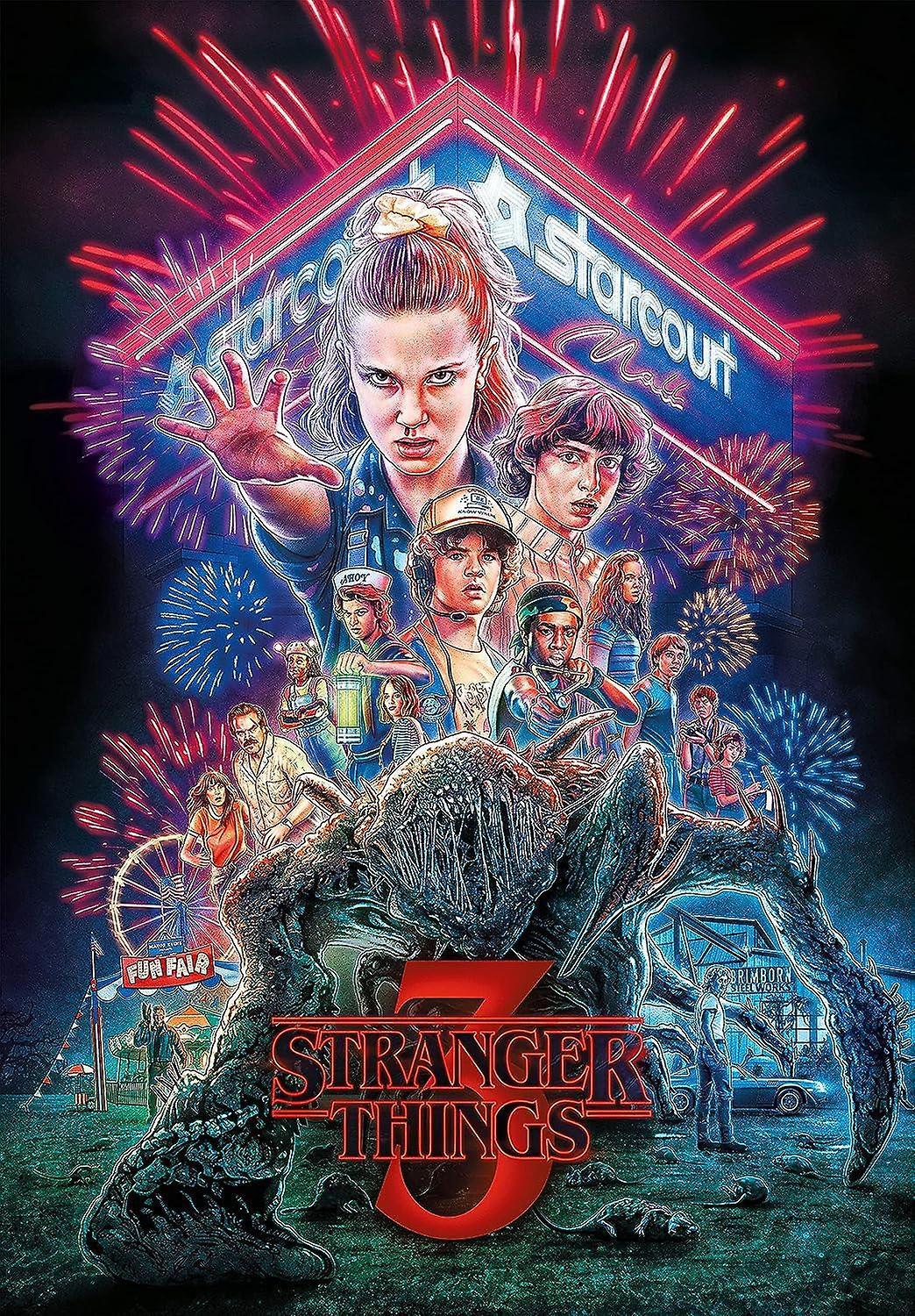 Clementoni Stranger Things Jigsaw Puzzle (1000 Pieces)