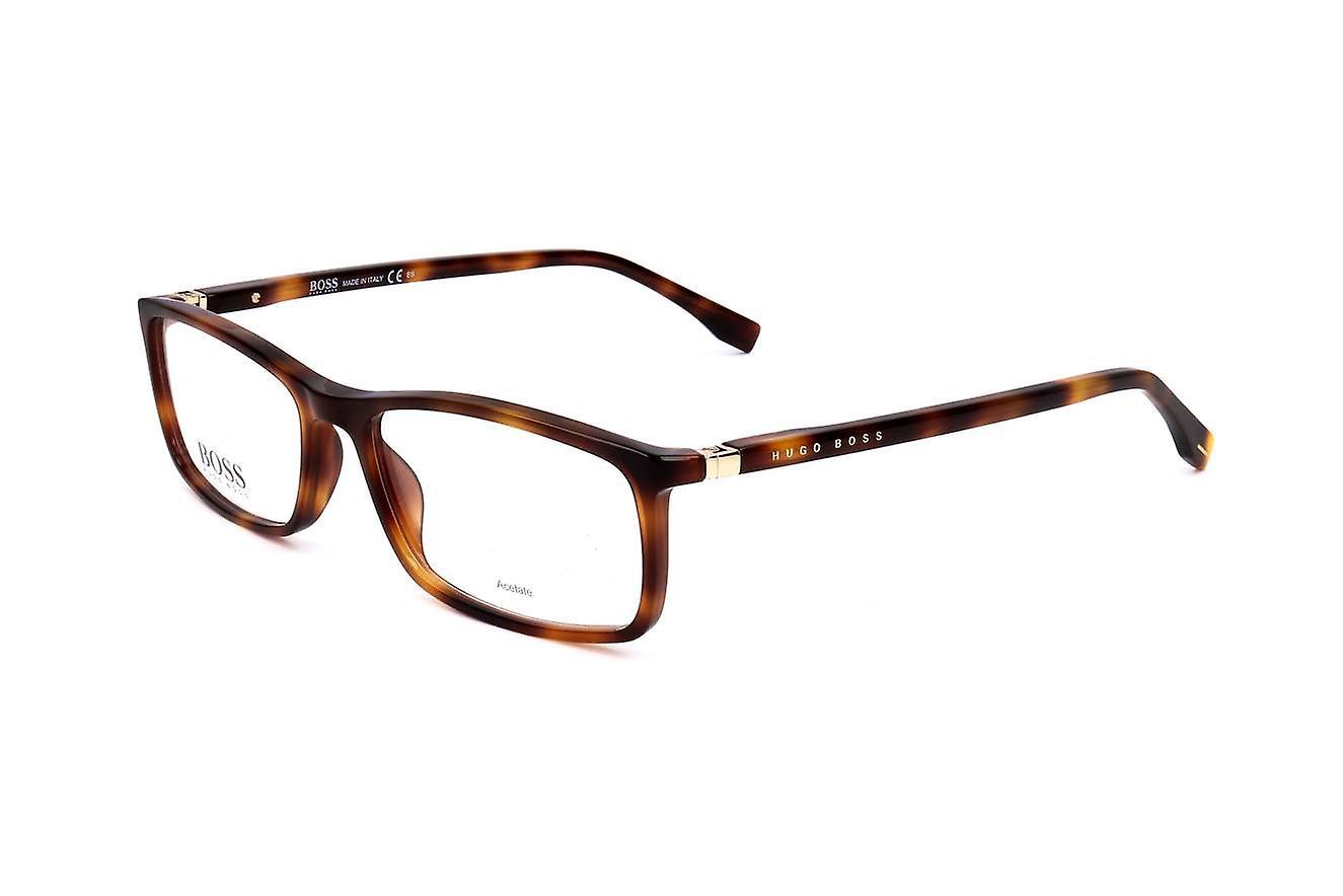 Eyewear Frames Hugo Boss BOSS 0680/IT 2IK HAVANA GOLD 55/16/145 MAN Brown 55 mm