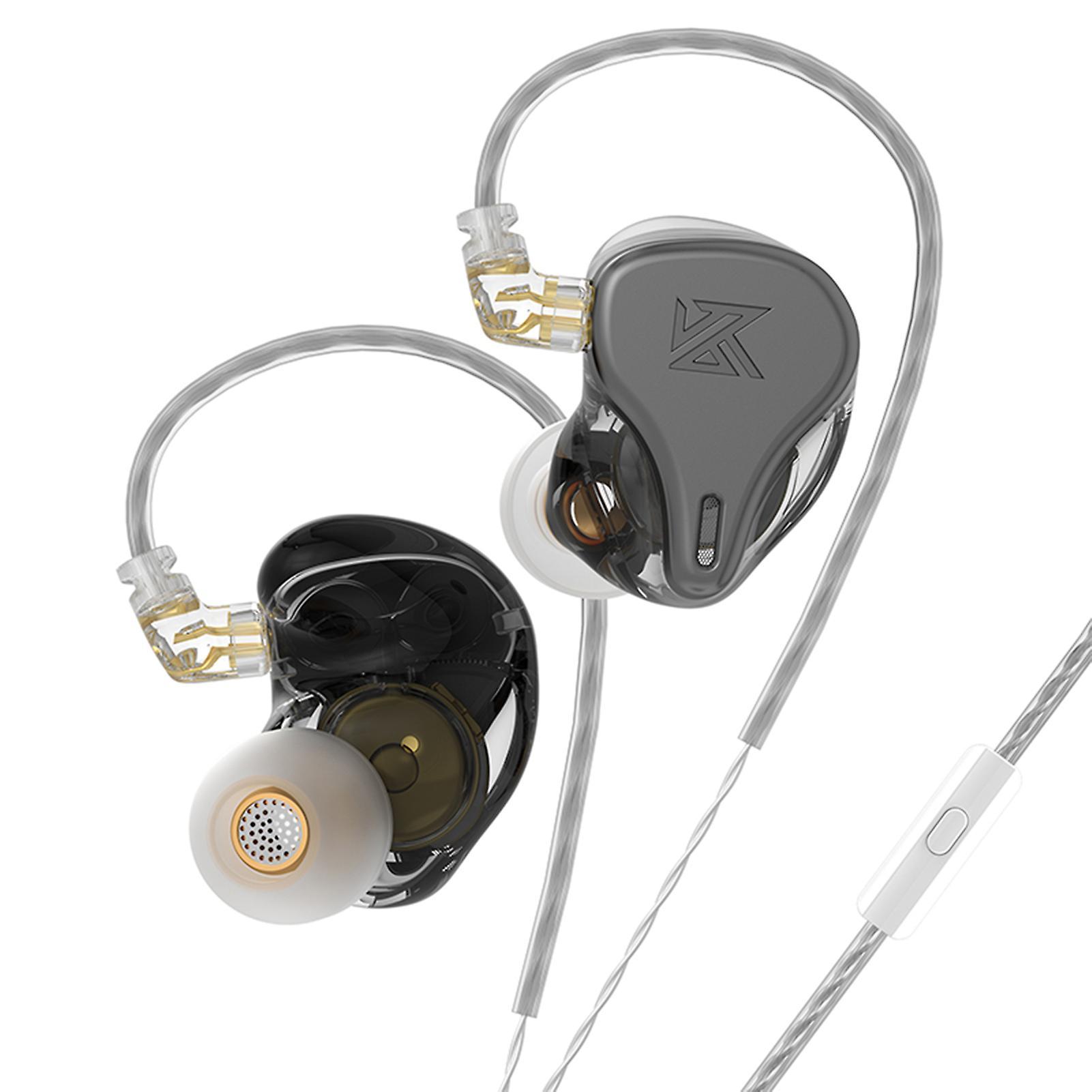 Leadrop KZ DQ6S In-ear Earphone 3 Unit Moving-coil Mega Bass Sound Monitor Music Earphone for Phone Black 2