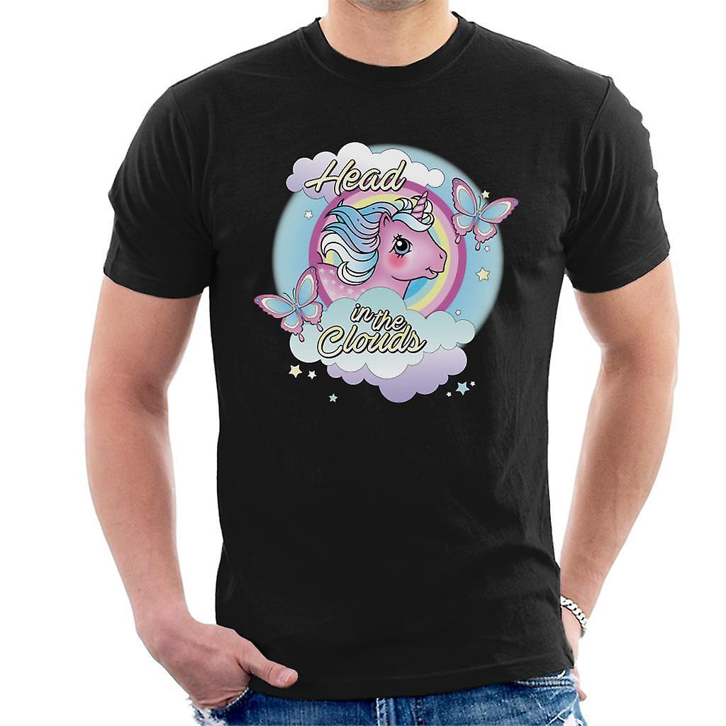 My Little Pony Head In The Clouds Men's T-Shirt Black Large