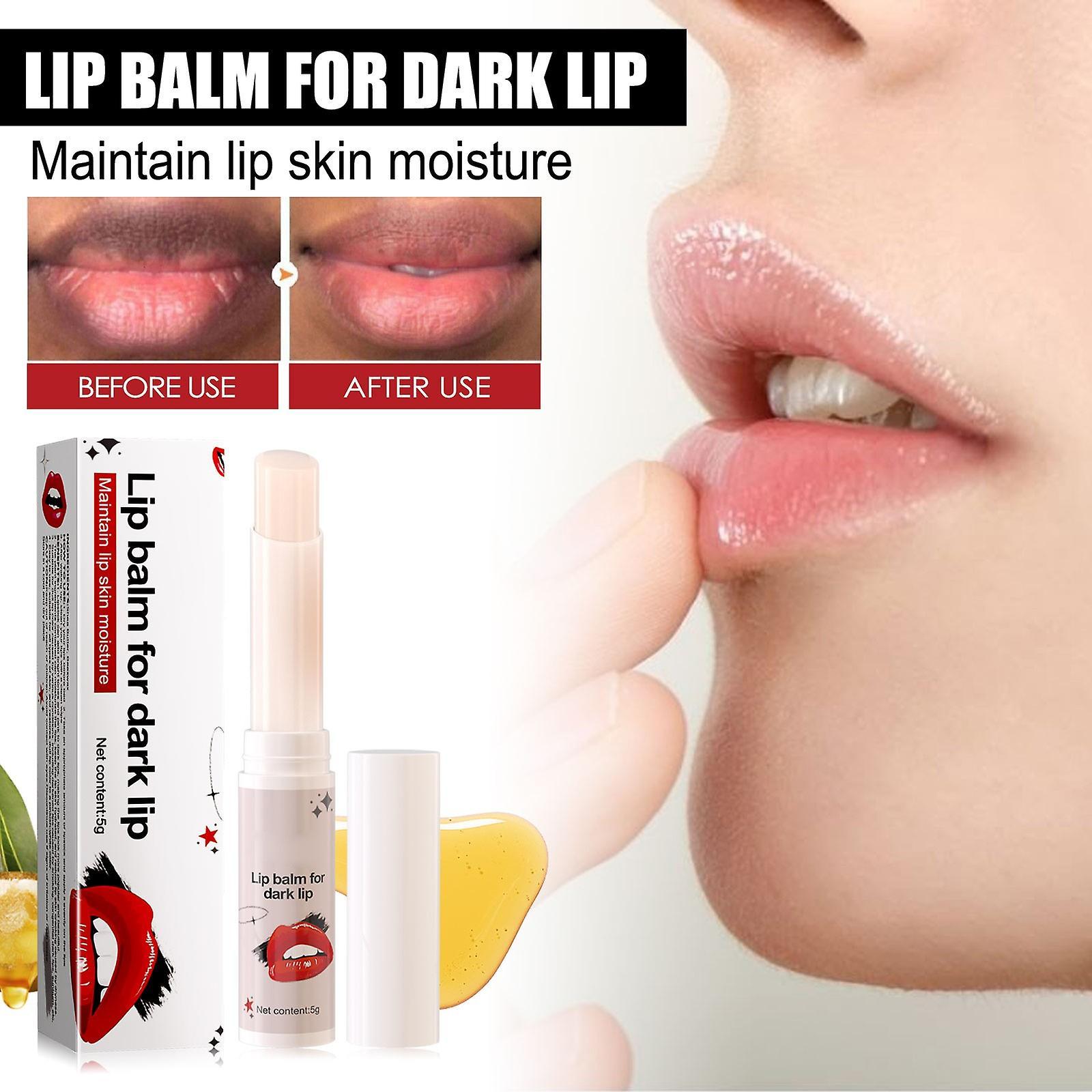 Baodan Lip Balm For Dark Lips Dry And Cracked Lips Effectively Exfoliate Mildly Moisturizes Lip Care Lip  Suitable For Men And Women