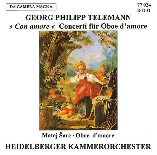 Da Camera Telemann / Sarc - Con for Oboe Damore  [COMPACT DISCS] USA import