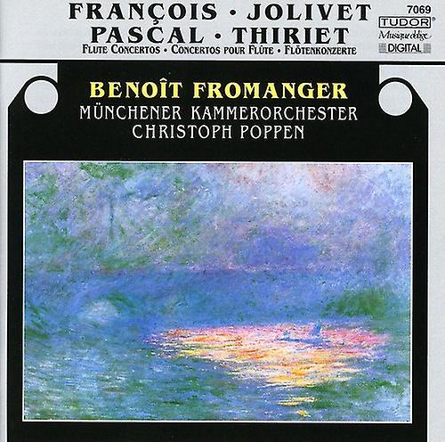 Tudor Benoit Fromanger - French Flute Concertos  [COMPACT DISCS] Jewel Case Packaging USA import