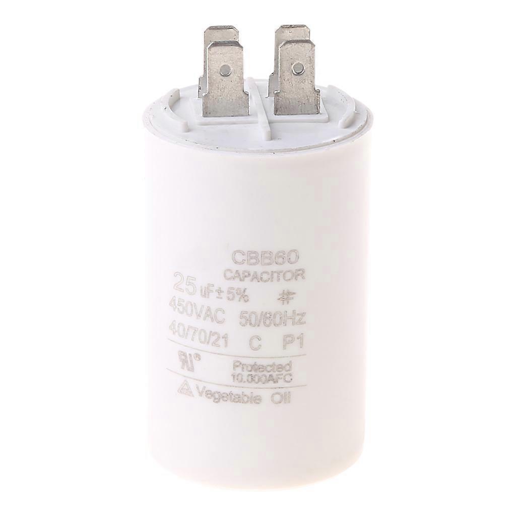 unbrand CBB60 AC450V 25UF 50/60Hz Capacitor Motor Conditioner Compressor Start Capacitor