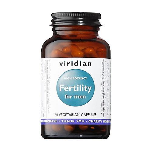 Viridian Fertility For Men 60 Vegetable Capsules