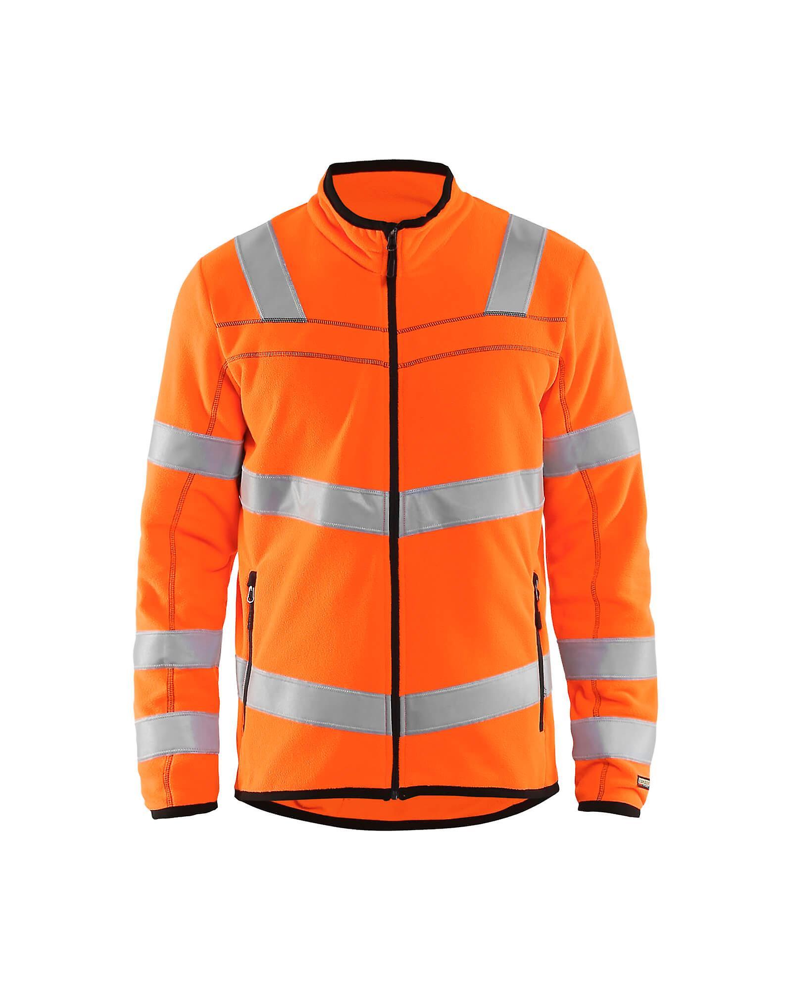 Blaklader 4941 hi-vis fleece jacket - mens (49411010) Orange S