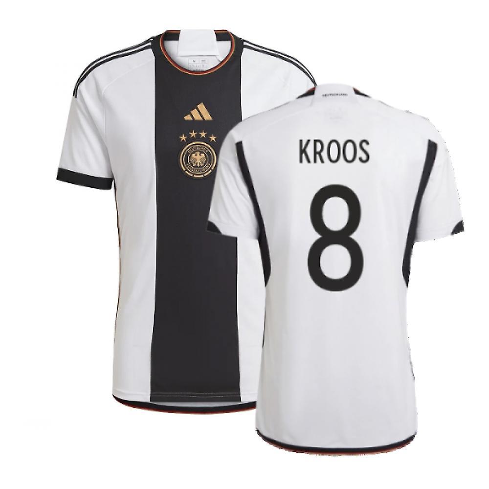 Adidas 2022-2023 Germany Home Shirt (KROOS 8) White XXL 46-48 inch Chest