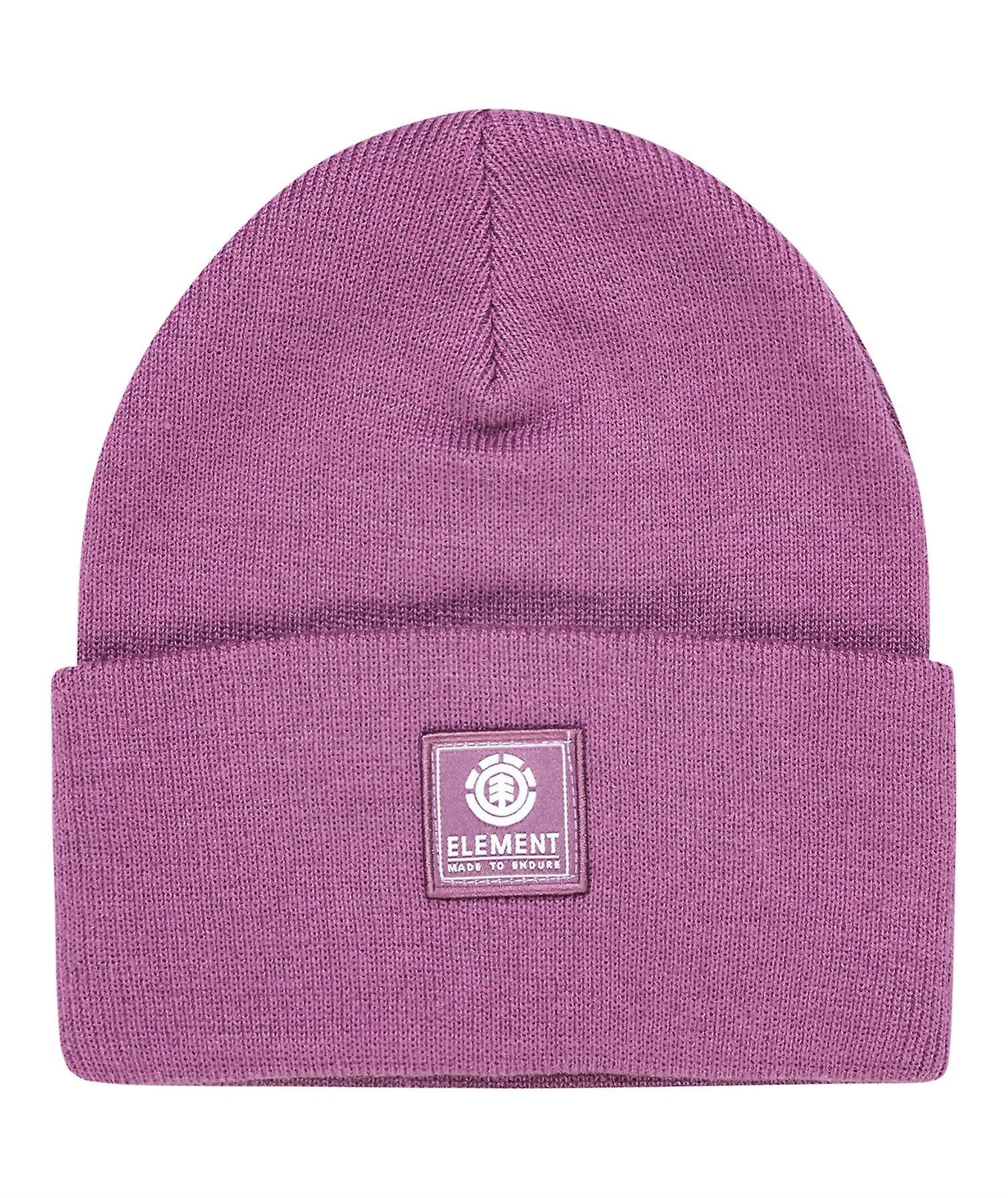 Element Men's Cuff Beanie ~ Dusk burgundy red One Size