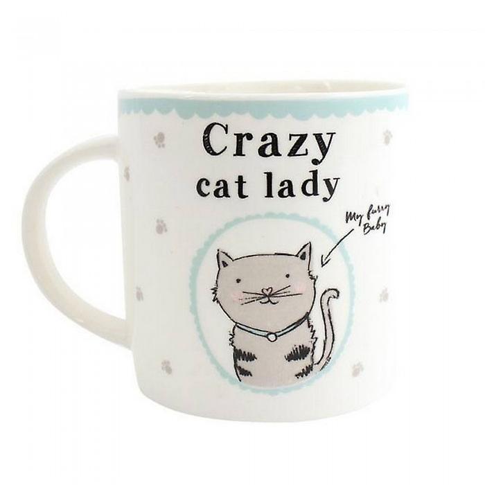 Crazy Cat Lady Ceramic Boxed Mug