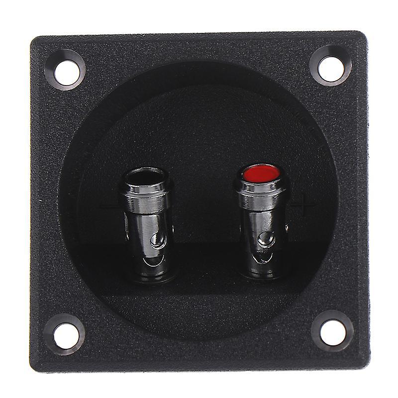 He Fei Mao Qiang Dian Zi Shang Wu You Xian Gong Si 1Pc 50mm Round Cup Subwoofer Plug Car Stereo Speaker Box Terminal Connector HFMQV Silver