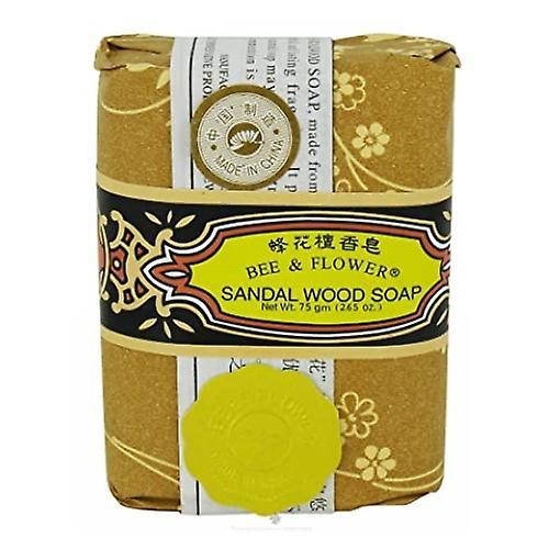 BEE & FLOWER SOAP Bar Soap Sandalwood, 2.65 oz (Pack of 1)