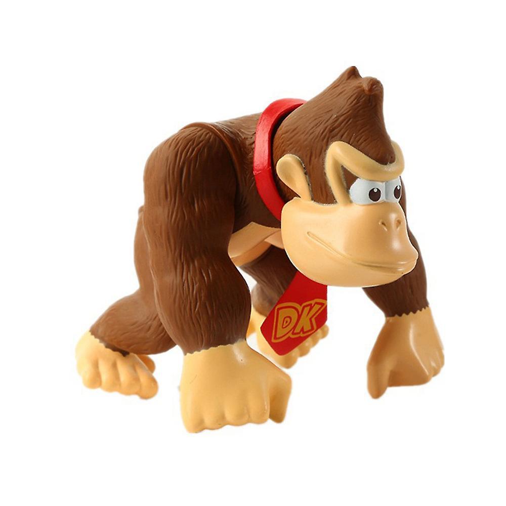 Bestdaily Super Mario Bros Pvc Action Figures For Boys Girls Kids Toys Mario Luigi Yoshi Wario Donkey Kong Figurines Doll Collection Model Birthday...