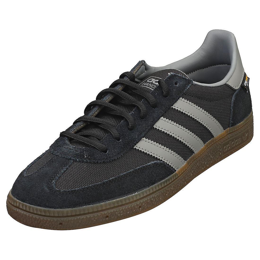 adidas Handball Spezial Mens Casual Trainers in Black Grey 10 UK