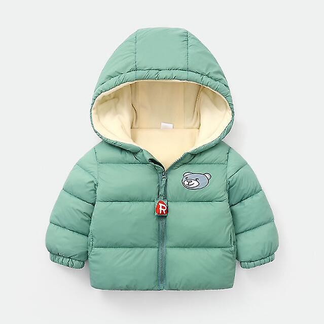 Slowmoose Kids Winter Warm-hooded Jackets Sky Blue 18M