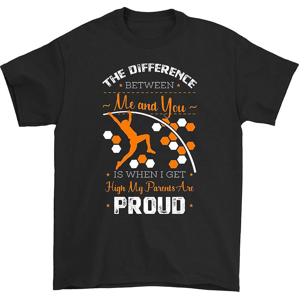 HISHARK The difference between me and you t-shirt Black XXL