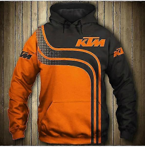 Men's Hoodie Fash Fox 3d Digital Print Pulr Sleeve Women's Hooded Sport Sweatshirt () #YoGu XC900147 S 155-165CM