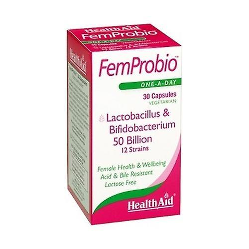 Health Aid Femprobio 50,000 Million 30 vegetable capsules