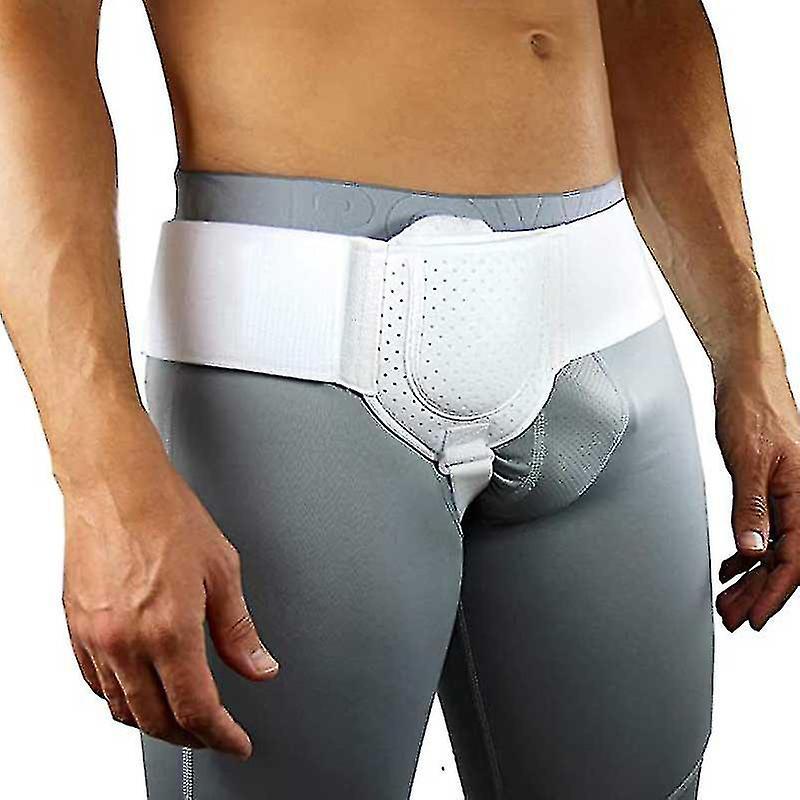 Cloud Xiang Hernia Belt Inguinal Hernia Sports Hernia Belt White