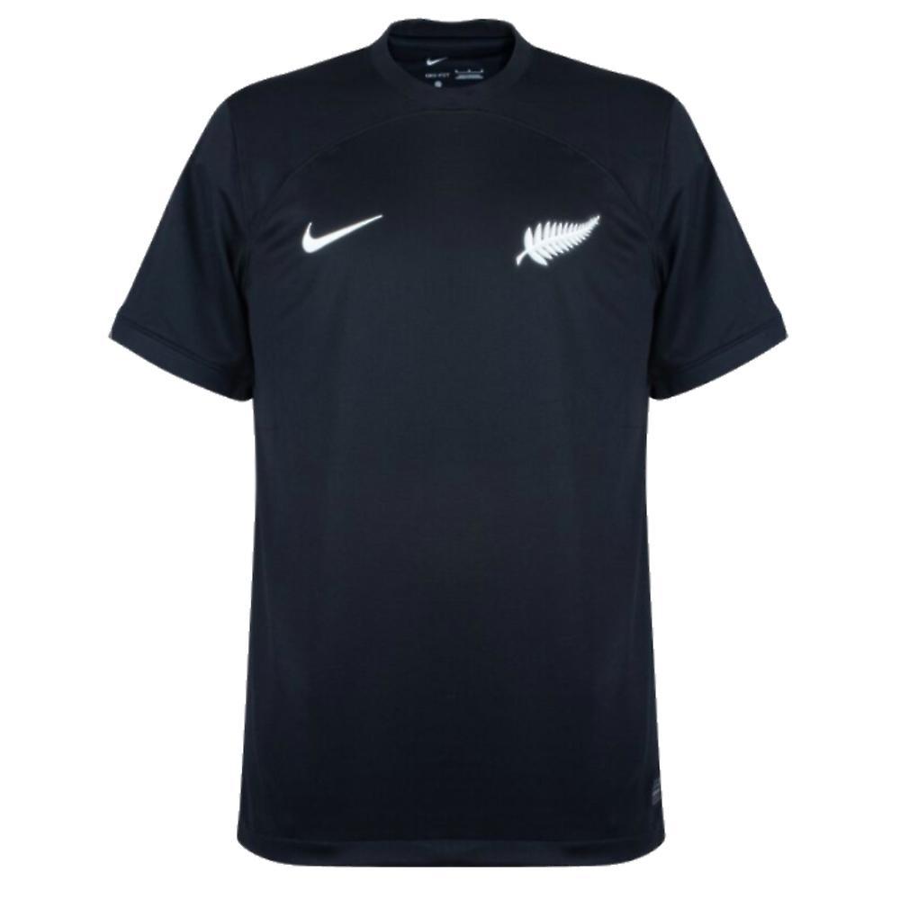 Nike 2022-2023 New Zealand Away Shirt Black M