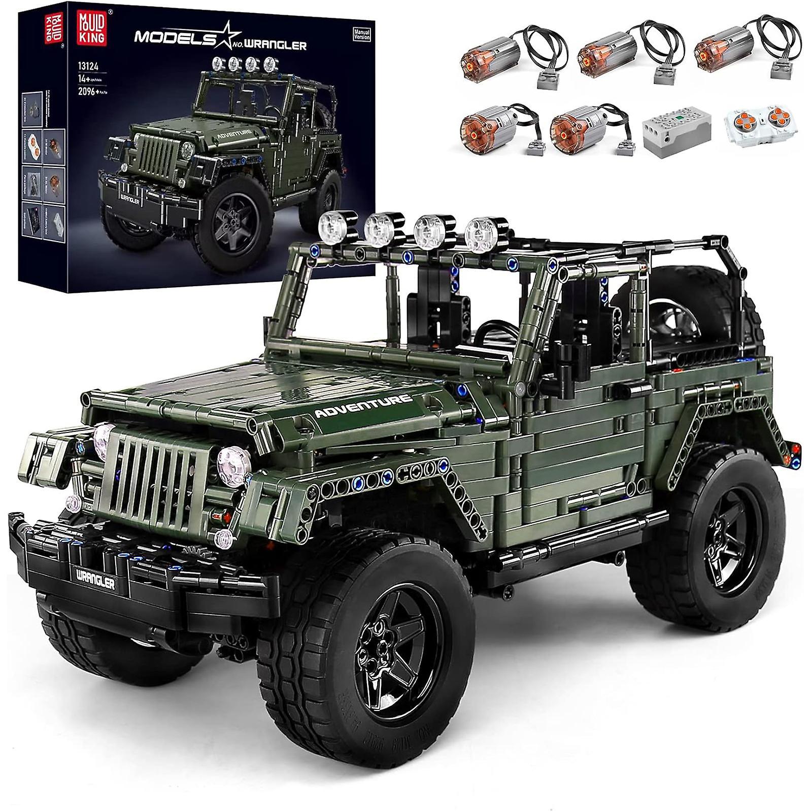 Lanxri Mould King Off-road Vehicle Building Kits, Moc Building Blocks Set Model To Build, Gift Toy For Kids Age 8+ /adult Collections Enthusiasts(2...