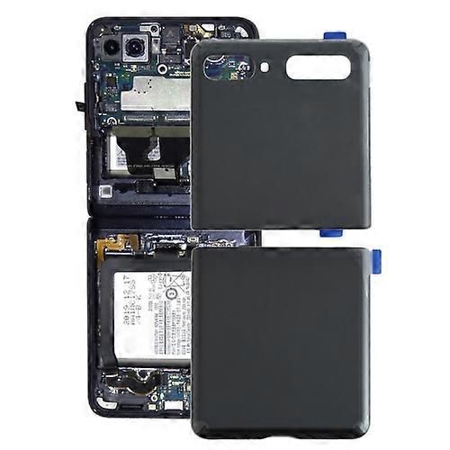 Repair Parts For Samsung Galaxy Z Flip 5G SM-F707 Battery Back Cover Black