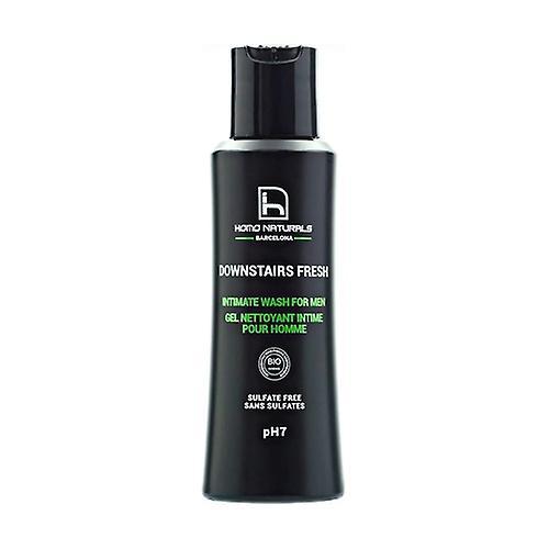 Homo Naturals Downstairs fresh intimate hygiene gel for men 100 ml of gel