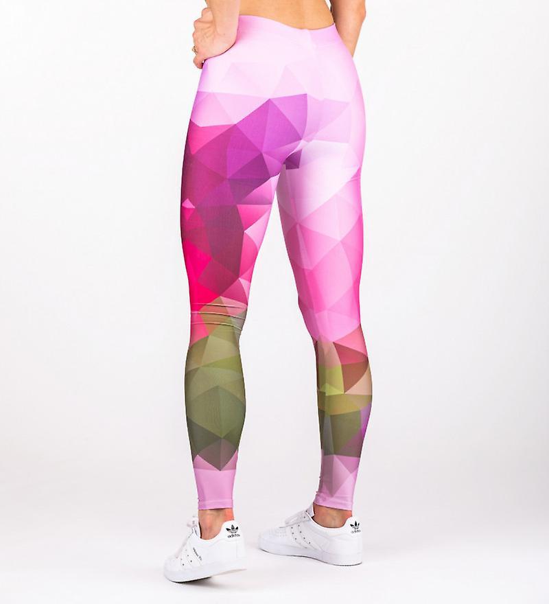 Mr Gugu & Miss Go Mr. Gugu Miss Go Violet Geometric Leggings XL