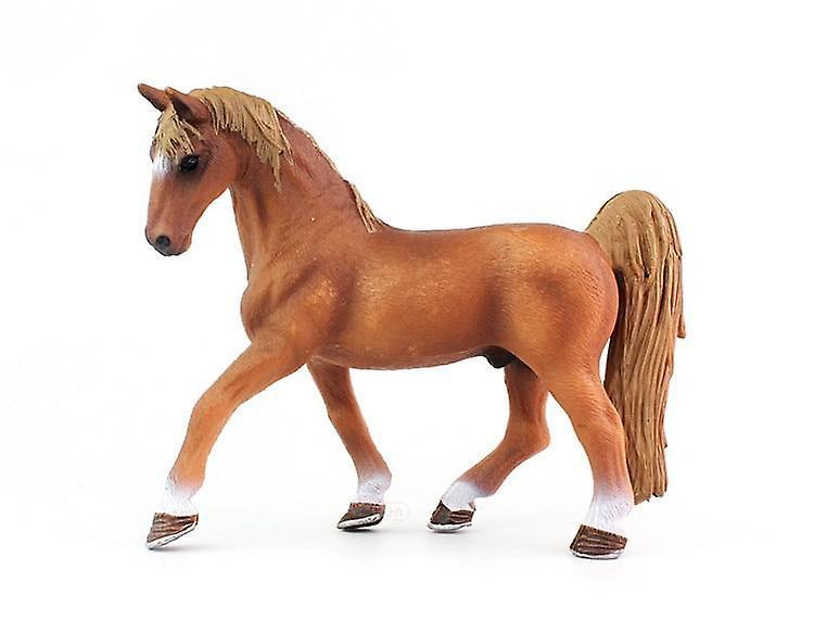 Slowmoose Simulation Animal Model Horses Action Figures Toy Brown