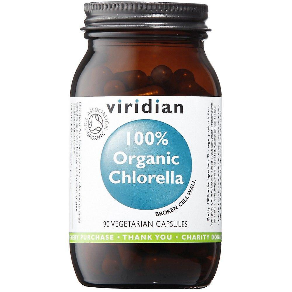 Viridian Chlorella 400mg Veg Caps Organic 90 (273)