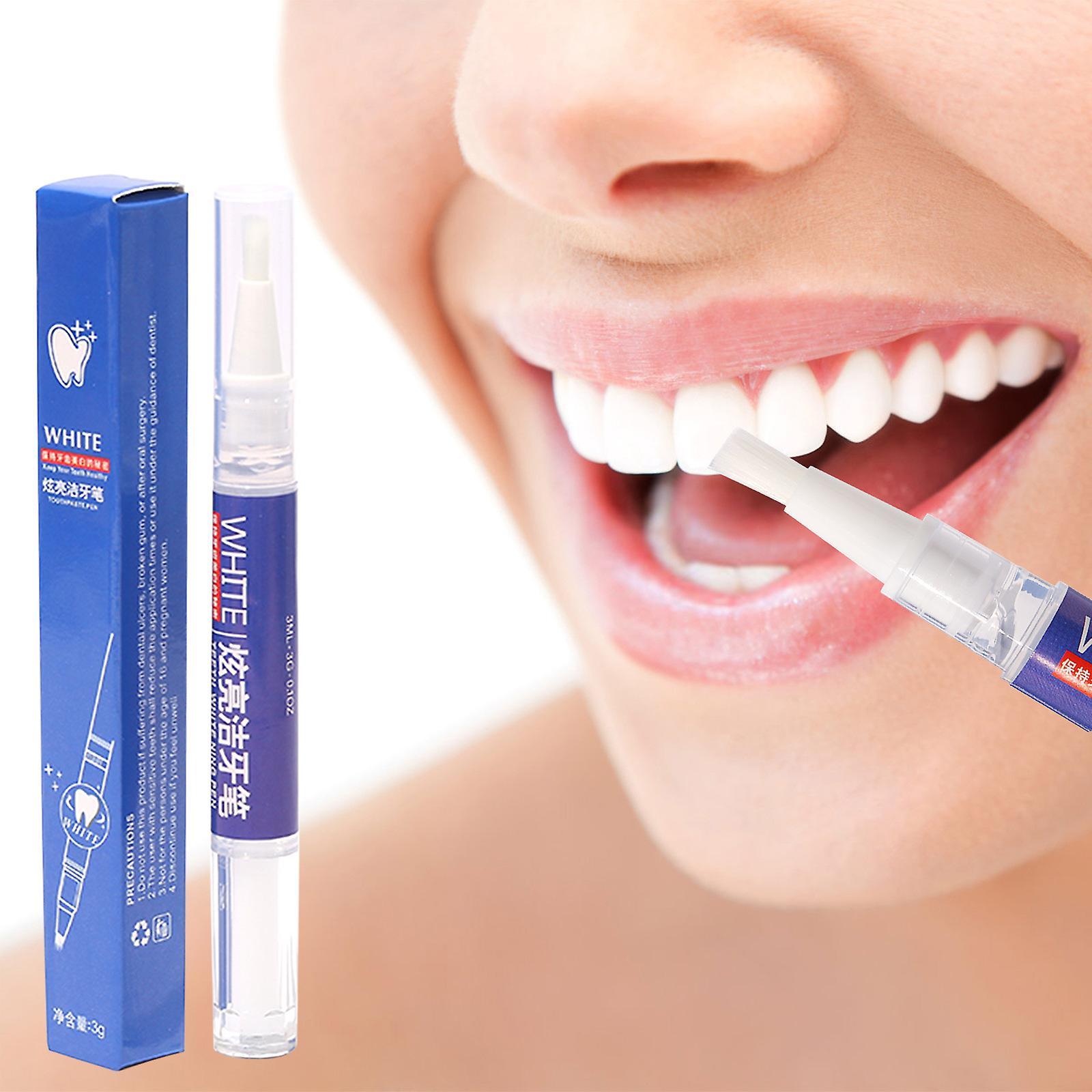 Flye Tooth Cleaning Pen Beautiful Tooth Cleaning Pen Tooth Whitener Tooth Pen Beautiful Tooth Pen Gel Pen 3ml White