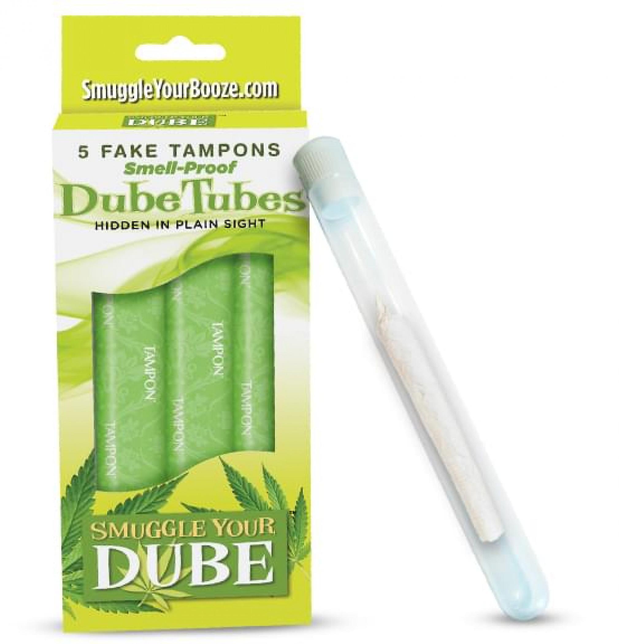 Beers Fake Tampon Hidden Dube Tubes Green