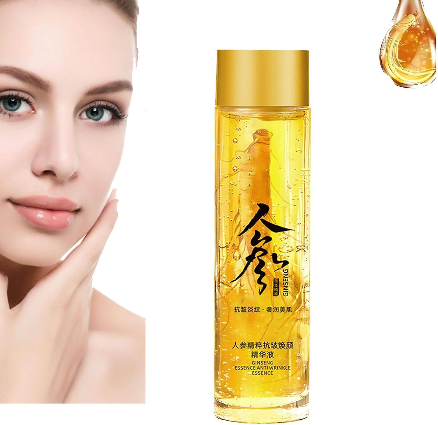 Lelinker Ginseng Anti-Wrinkle Essence Toner,Ginseng Essence, Ginseng Extract, Anti-Wrinkle Essence Water, Ginseng Peptide Anti-Ageing Essence, Poly...