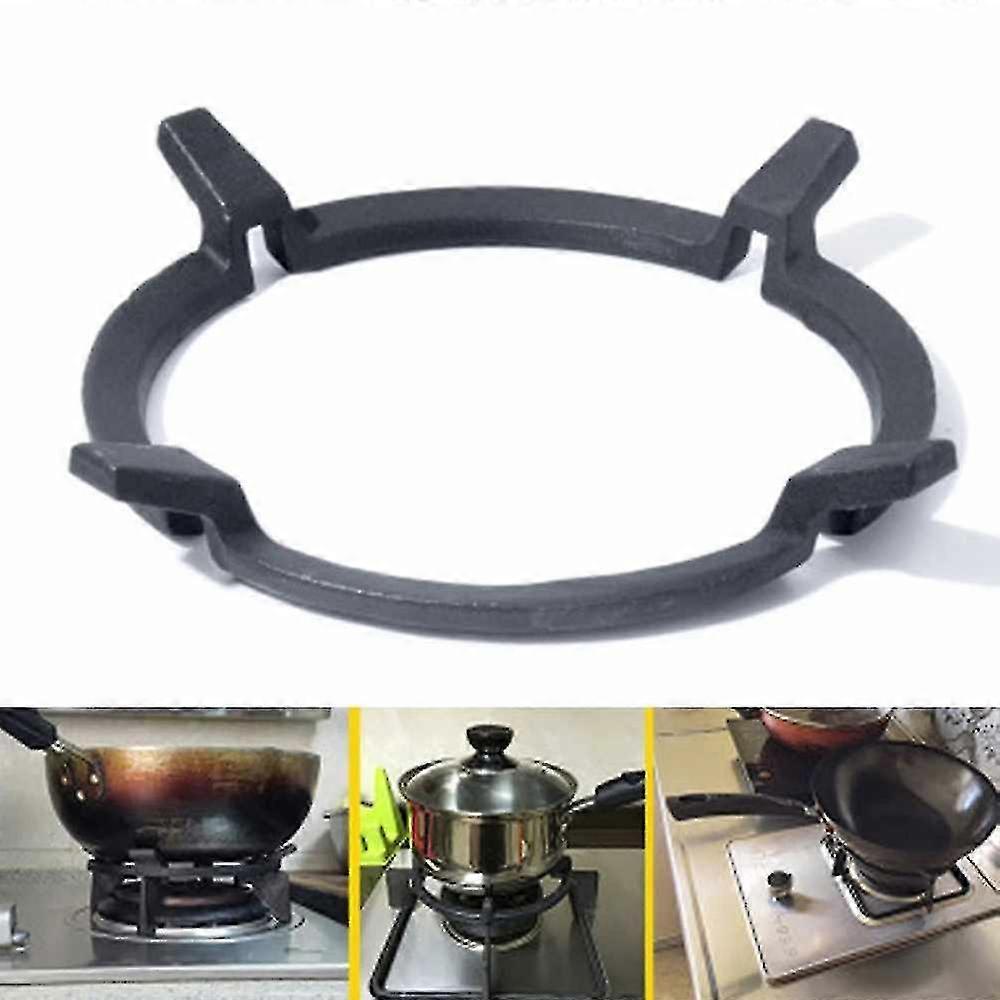 1pc Wok Ds Cast Iron Wok Pan Rack For Burners Gas #YoGu