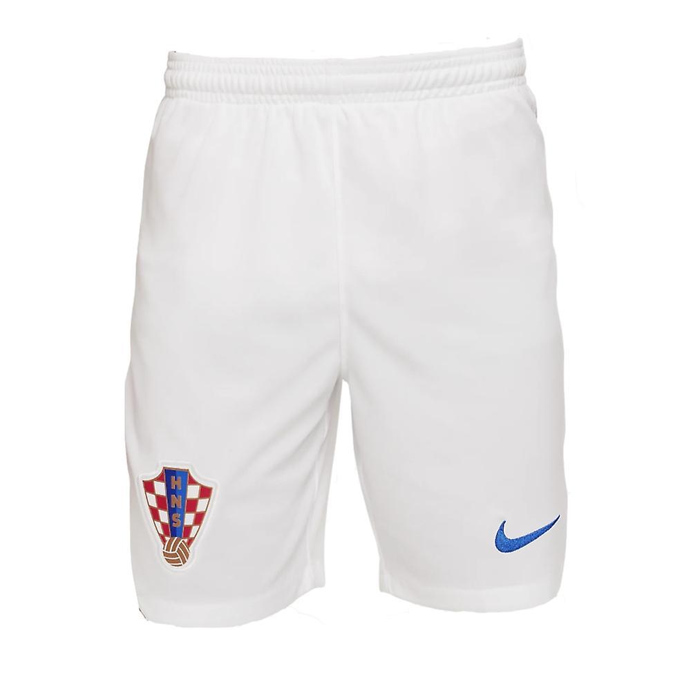 Nike 2022-2023 Croatia Home Shorts (White) - Kids SB 24-26 inch Waist (61/65cm)