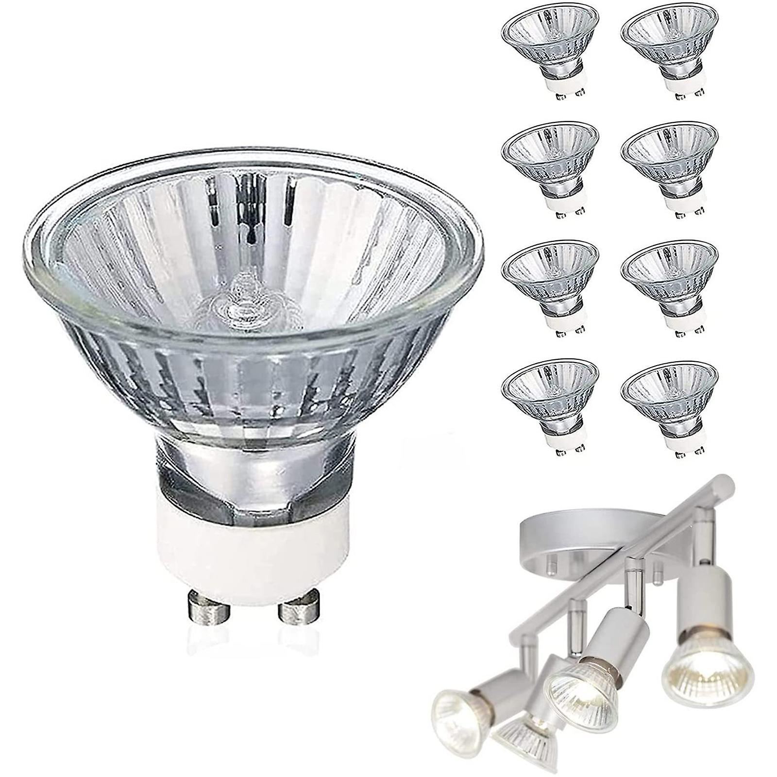 unbrand Gu10 35 Watt Halogen Reflector Light Bulb Warm White Dimmable, Gu10 Halogen 35w Halogen Bulbs, Gu10 Dimmable Warm White 230V-35W 4 pcs