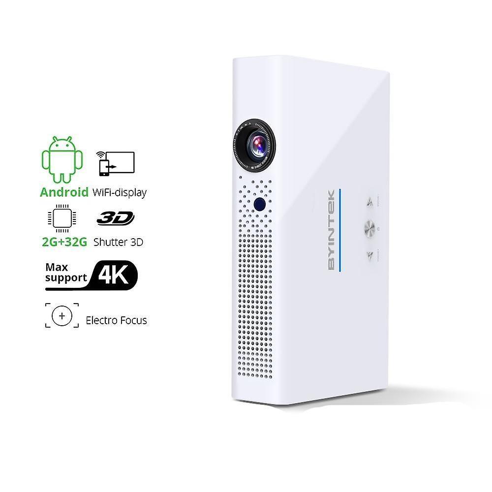 Slowmoose Mini 3d R19 4k Smart Wifi, Android Beamer Portable Led. Dlp Projector Proyector