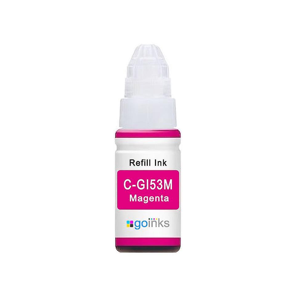 Magenta 70ml Ink Bottle to replace Canon GI-53M Compatible/non-OEM from Go Inks