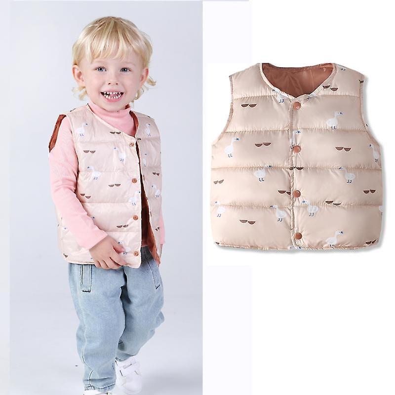 Slowmoose Padded Warm Vest Jackets Light Pink 24M